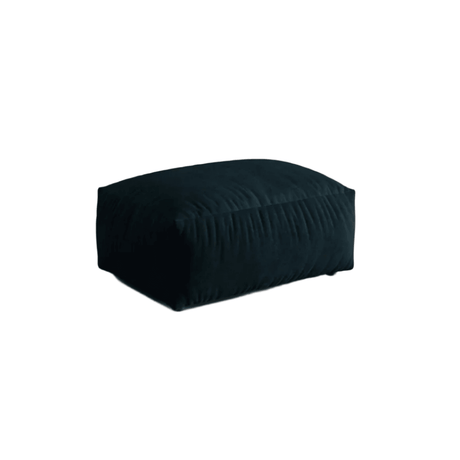 Martina velvet pouf 95x65