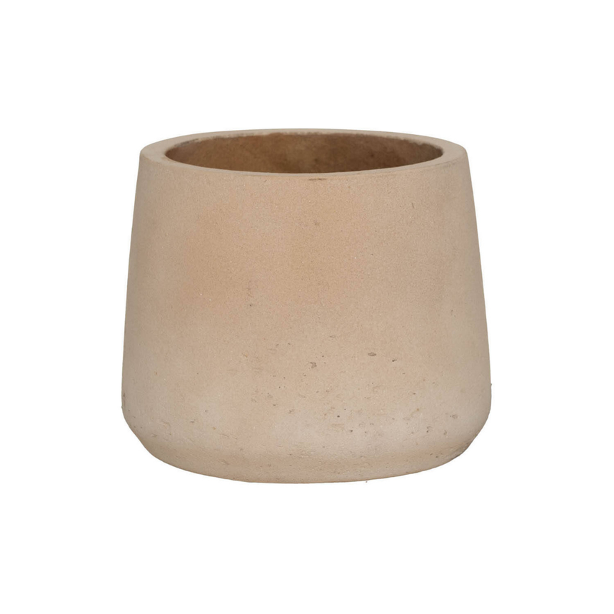 Patt clay flower pot Ø34