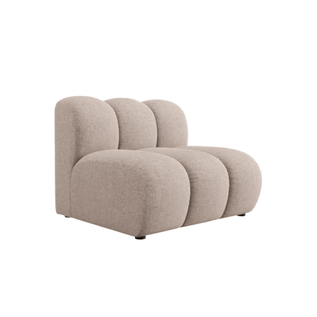 Lupine chenille armchair