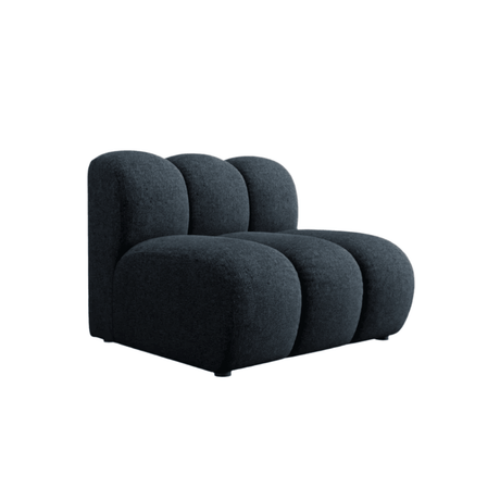 Lupine chenille armchair