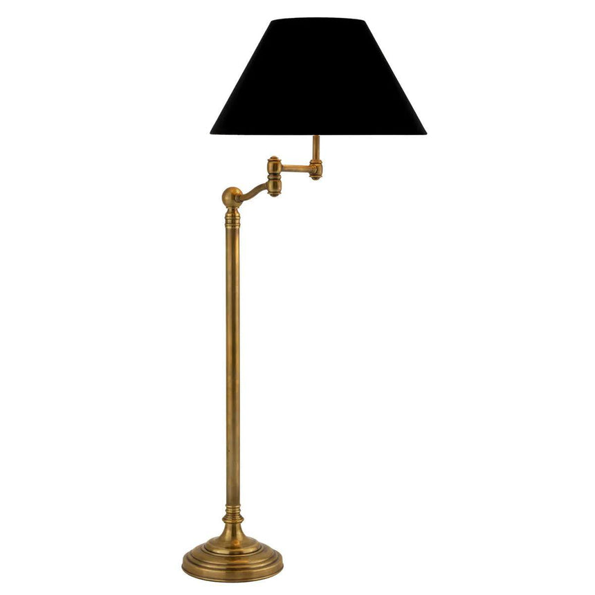 Regis velvet floor lamp