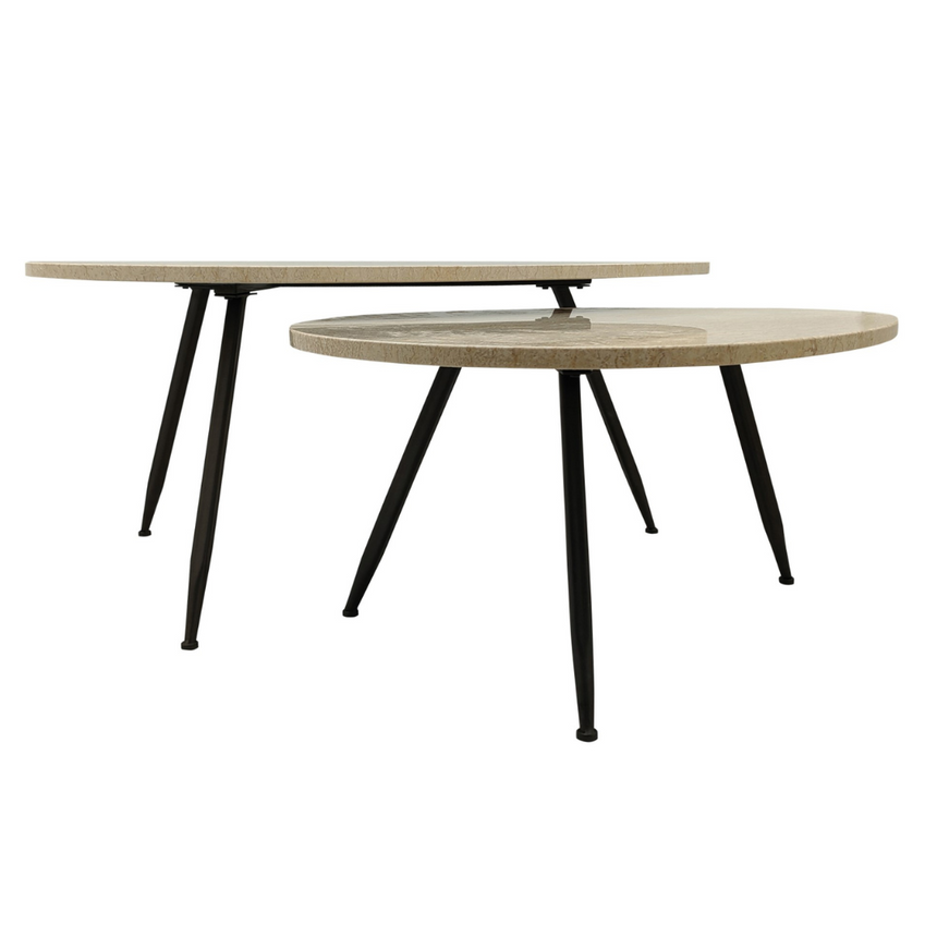 Noa wooden bedside table