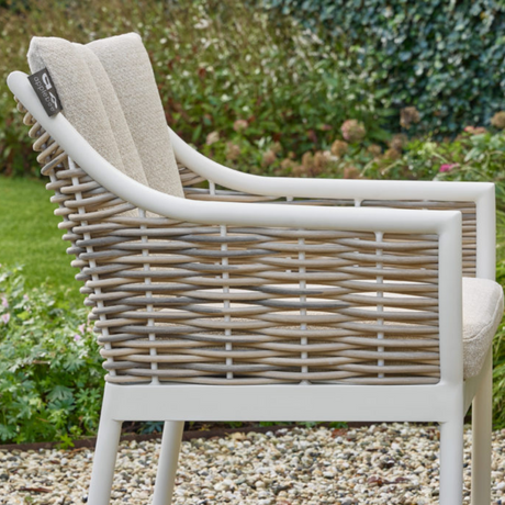 Milou metal garden chair