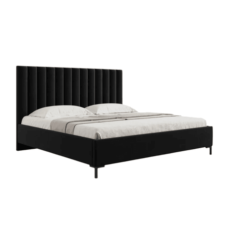 Allison velvet bed frame 140x200