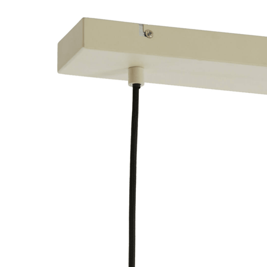 Jaicey metal pendant lamp 3 bulbs