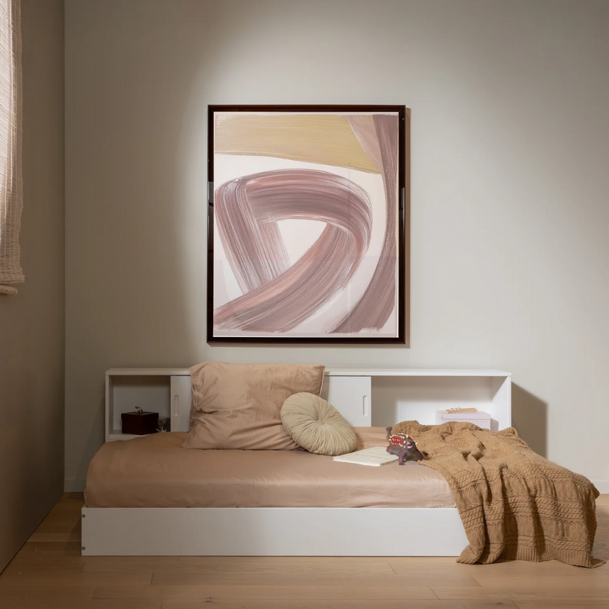 Leif wooden mirror 64x38
