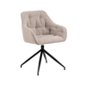 Brooke bouclé swivel chair
