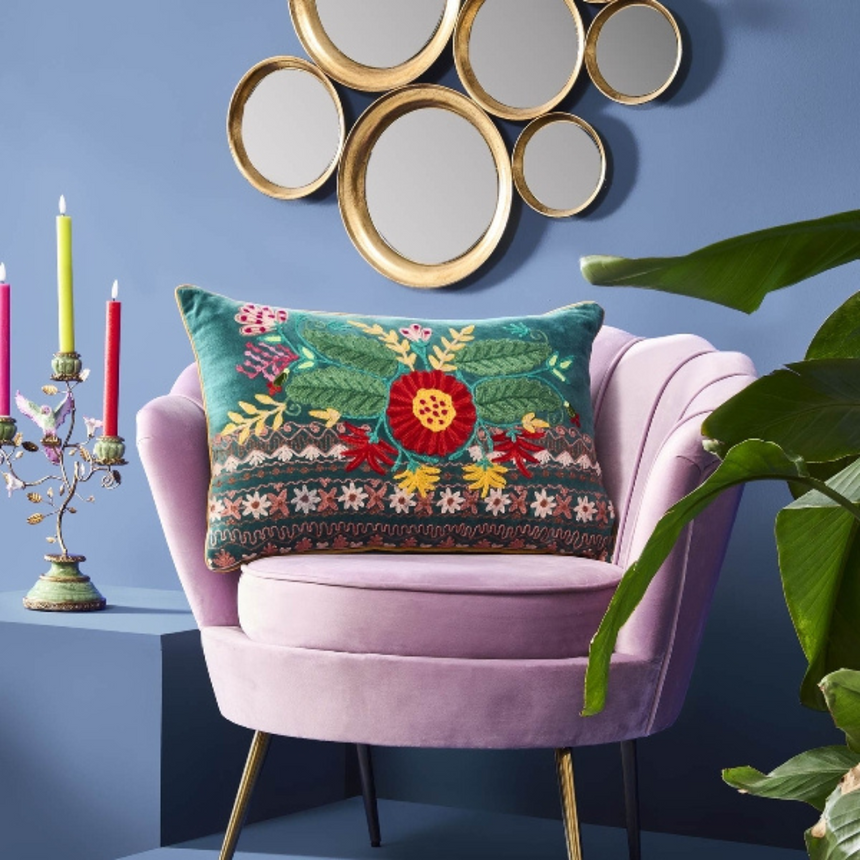 Audrey bársony fotel