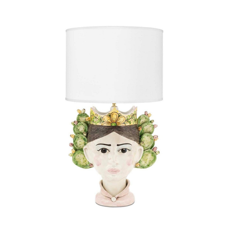 Head Lady szövet asztali lámpa
