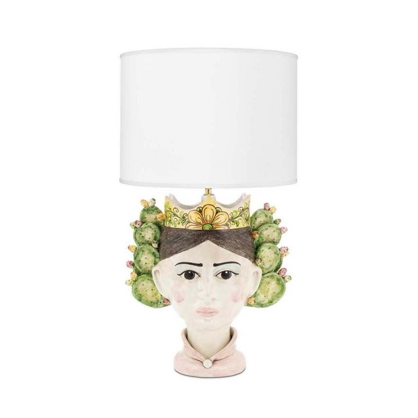 Head Lady szövet asztali lámpa