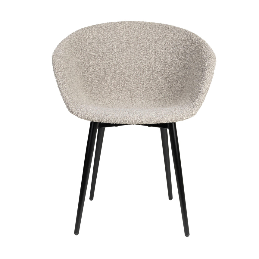 Charly karfás szövet szék