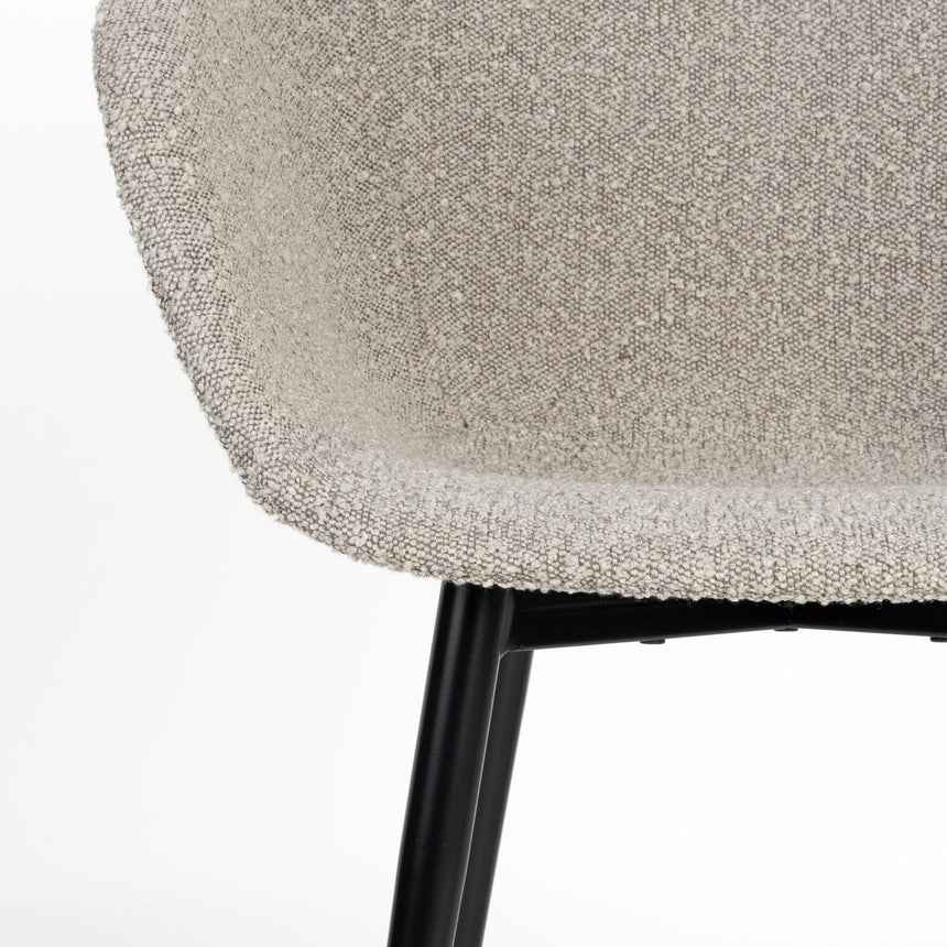 Charly karfás szövet szék