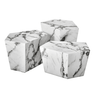 Prudential marble-effect coffee table set