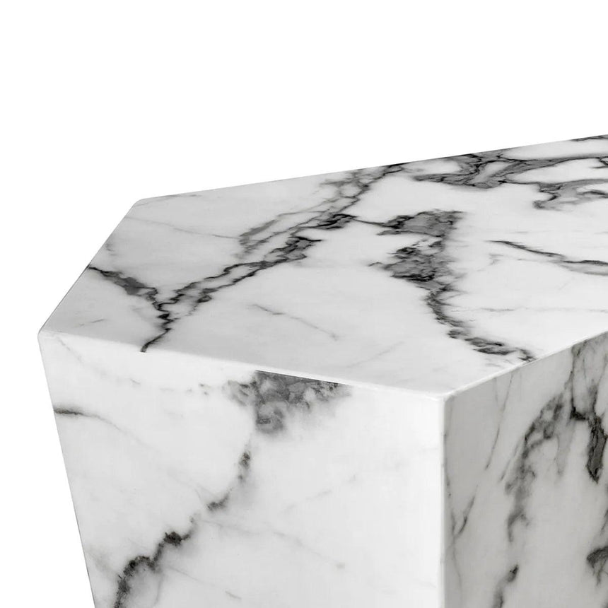 Prudential marble-effect coffee table set