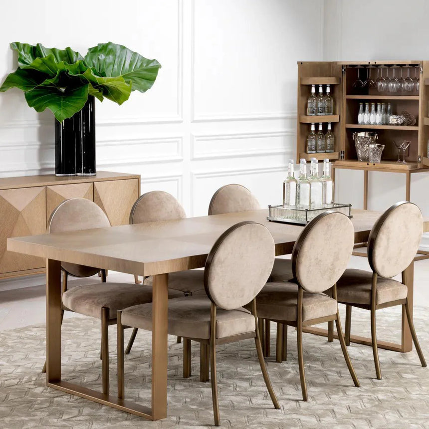 Scribe bársony szék