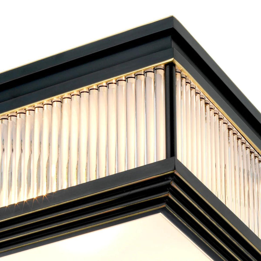 Marly glass ceiling lamp