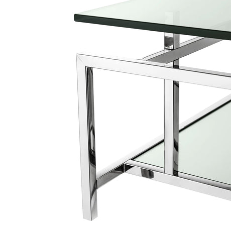 Superia glass coffee table