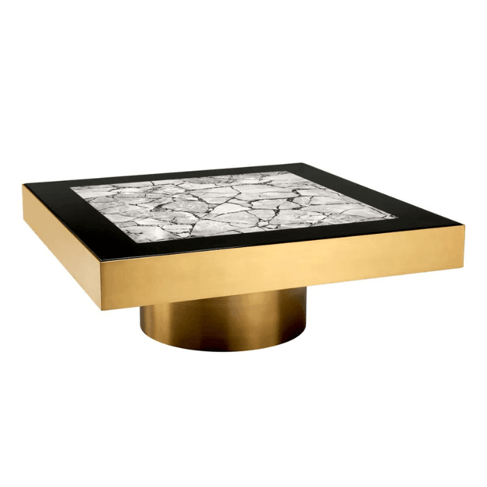 Tatler glass coffee table