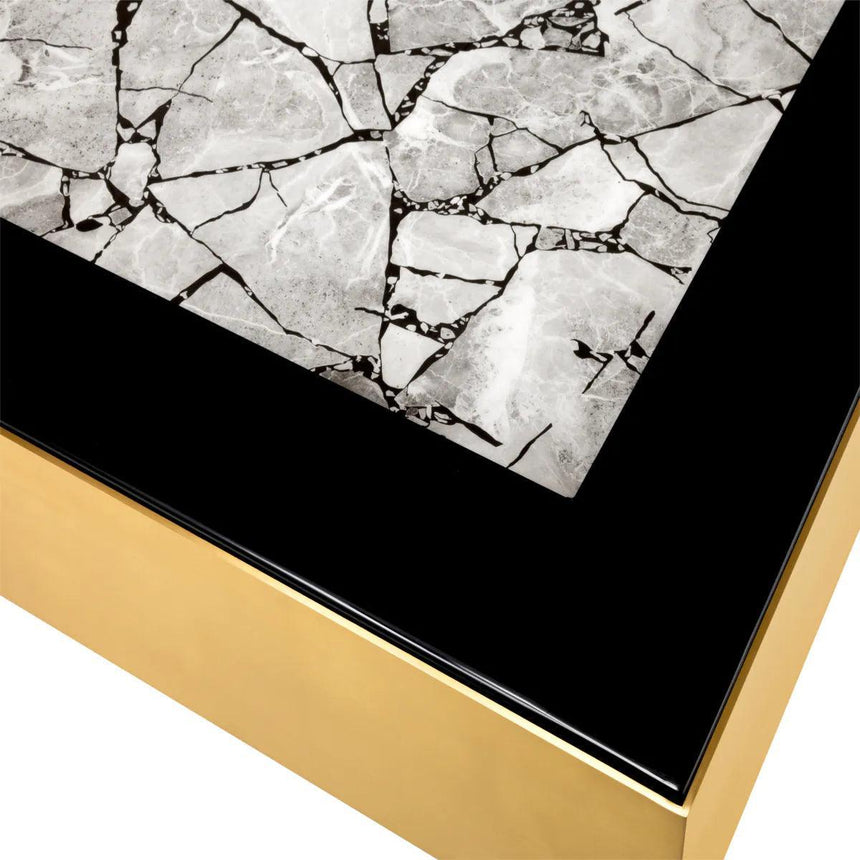 Tatler glass coffee table