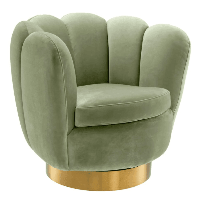 Mirage forgó bársony fotel