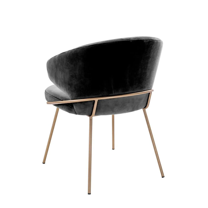 Kinley bársony szék