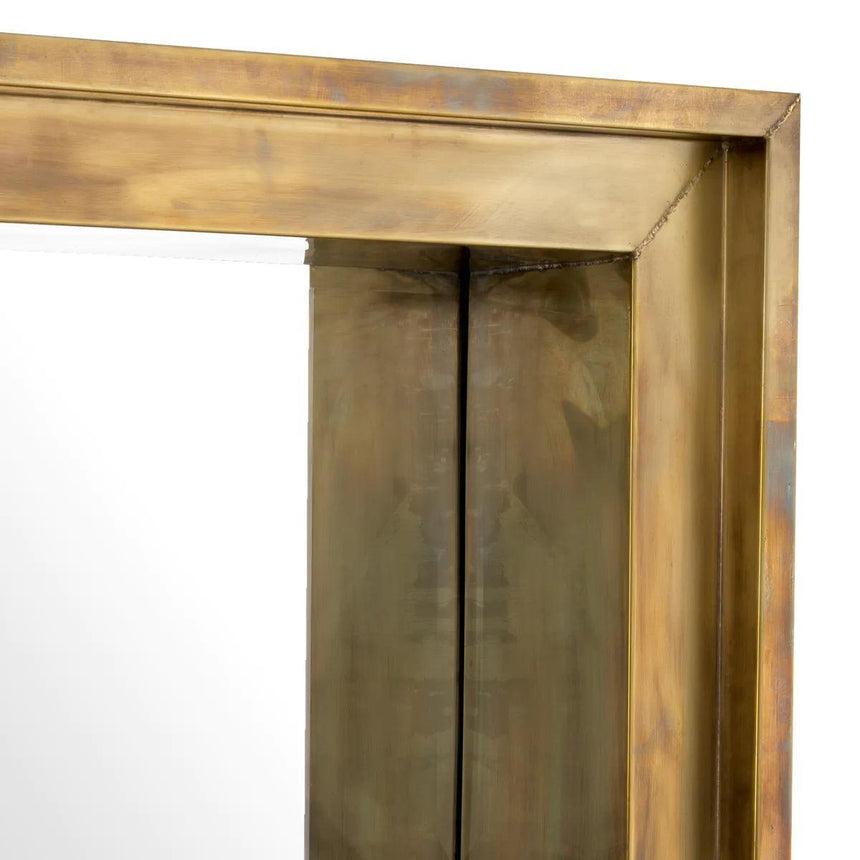 Magenta fém tükör kicsi - Dutch Home