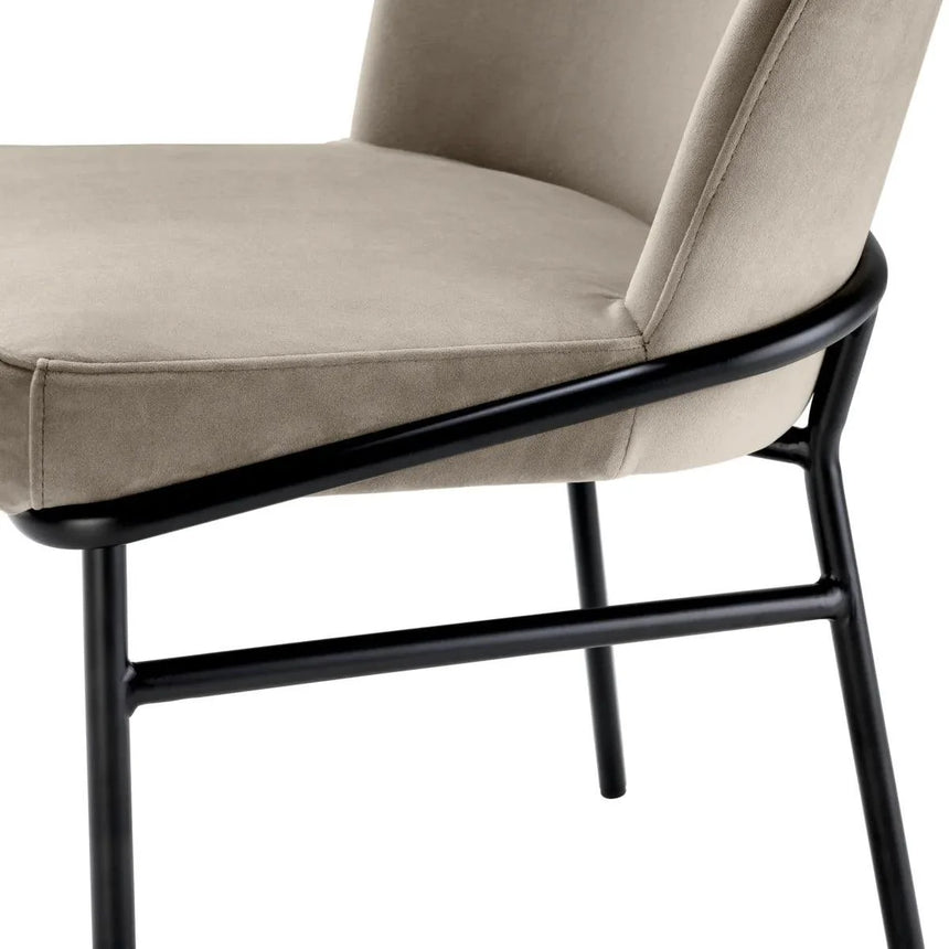 Willis bársony szék szettben