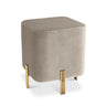 Burnett Savona Velvet Pouf