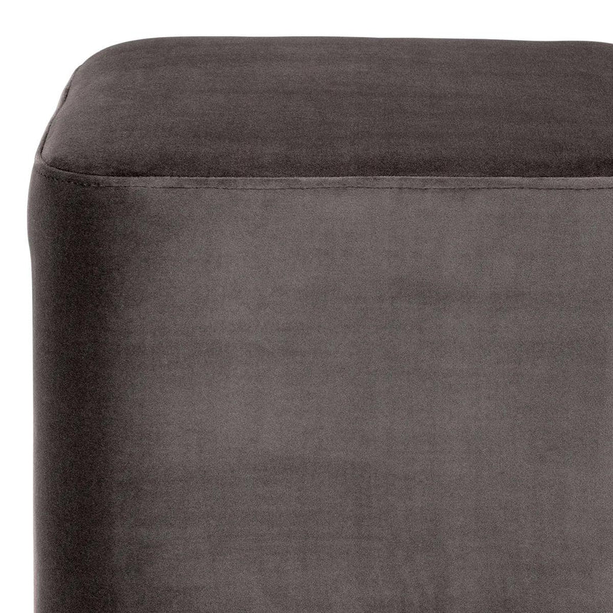 Burnett Savona Velvet Pouf