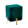 Burnett Savona Velvet Pouf