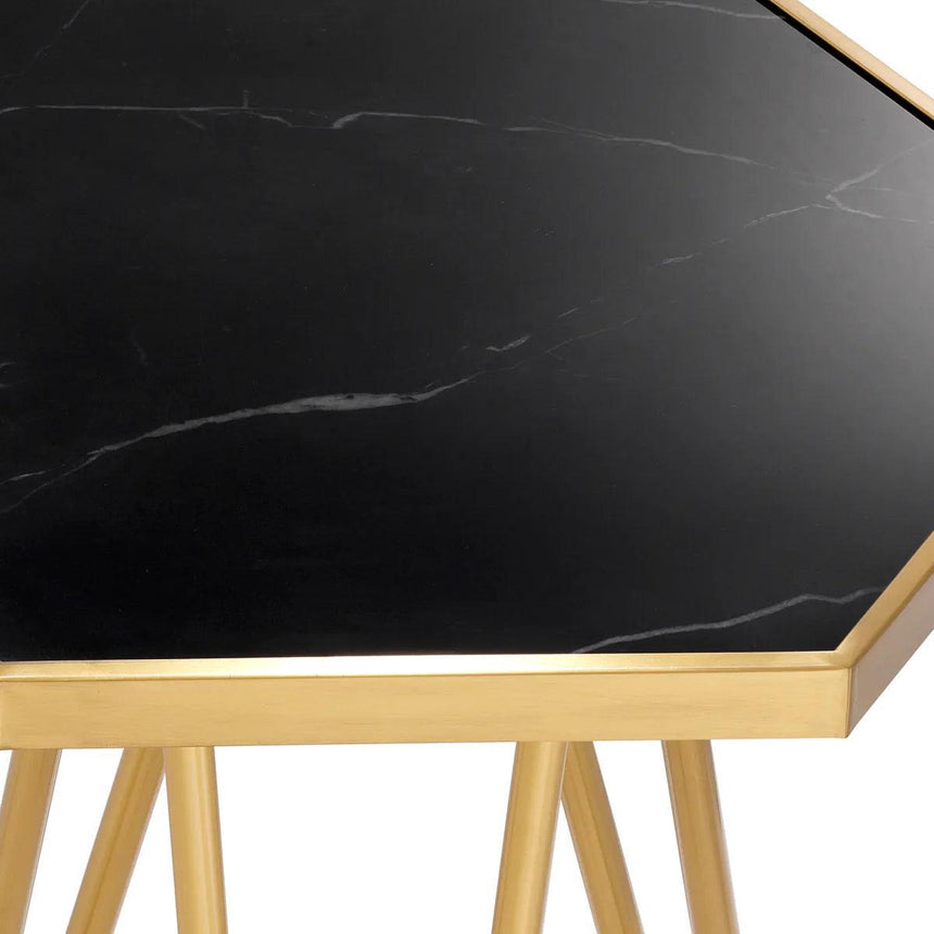 Samson marble side table