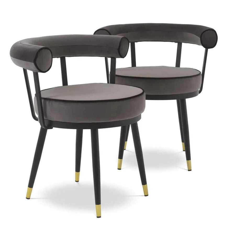 Vico bársony szék szettben