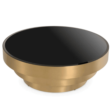 Sinclair glass coffee table