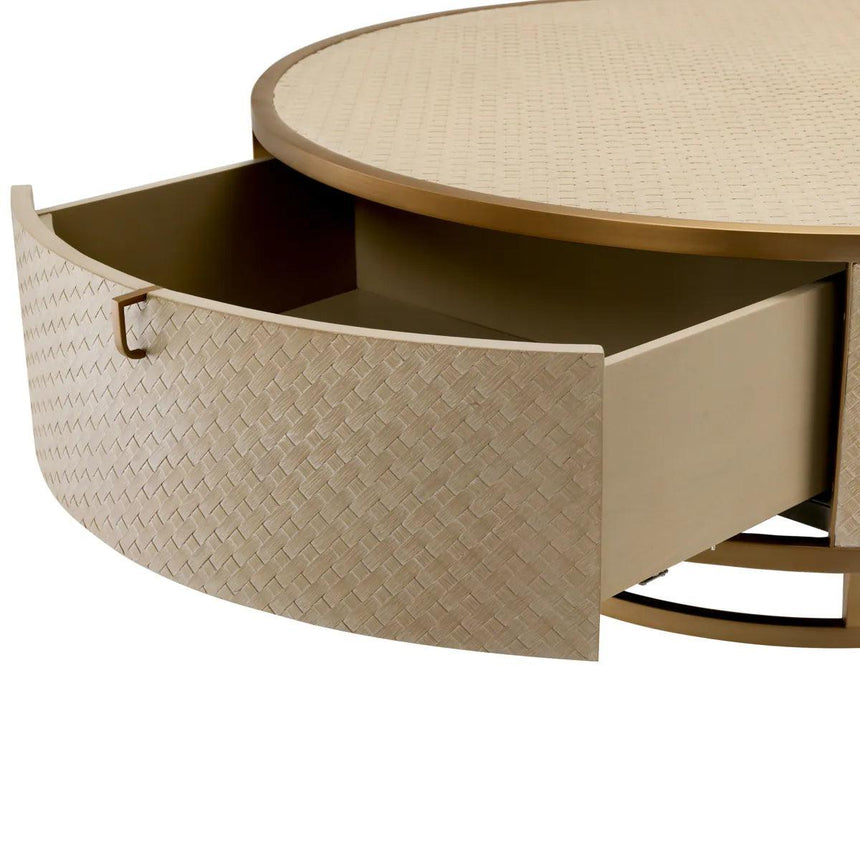 Napa Valley wood coffee table