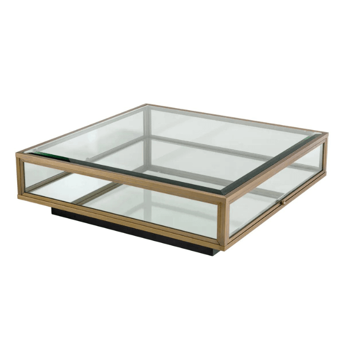 Ryan glass coffee table