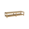 Scale fa dohányzóasztal 147x49