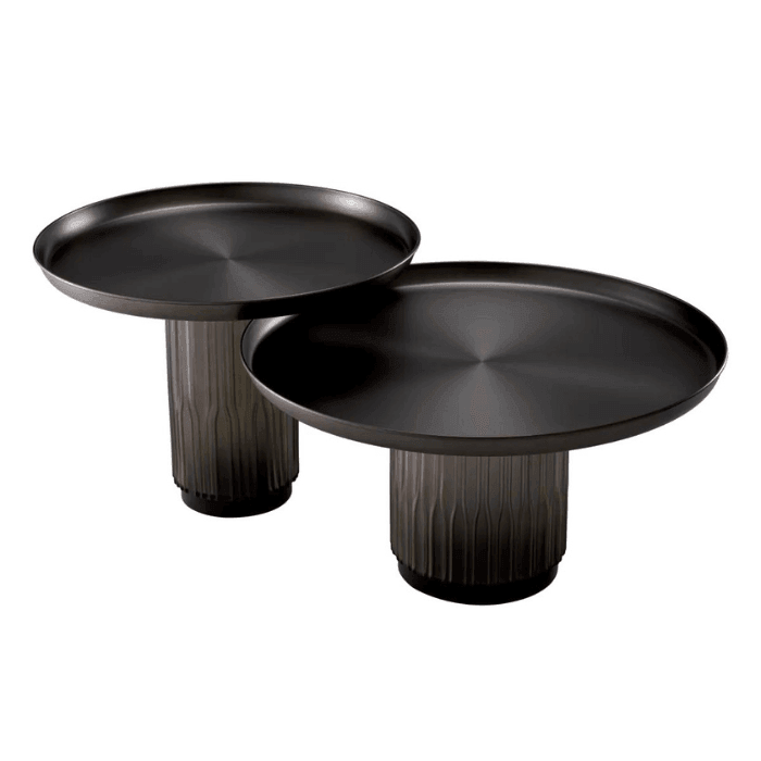 Zachary metal coffee table set