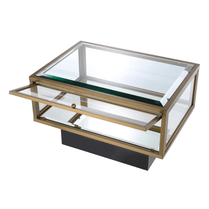 Ryan glass side table