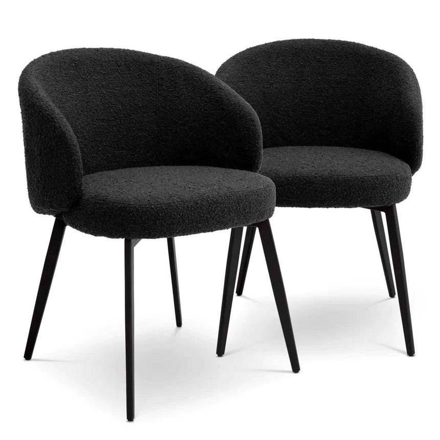 Lloyd karfás buklé szék szettben