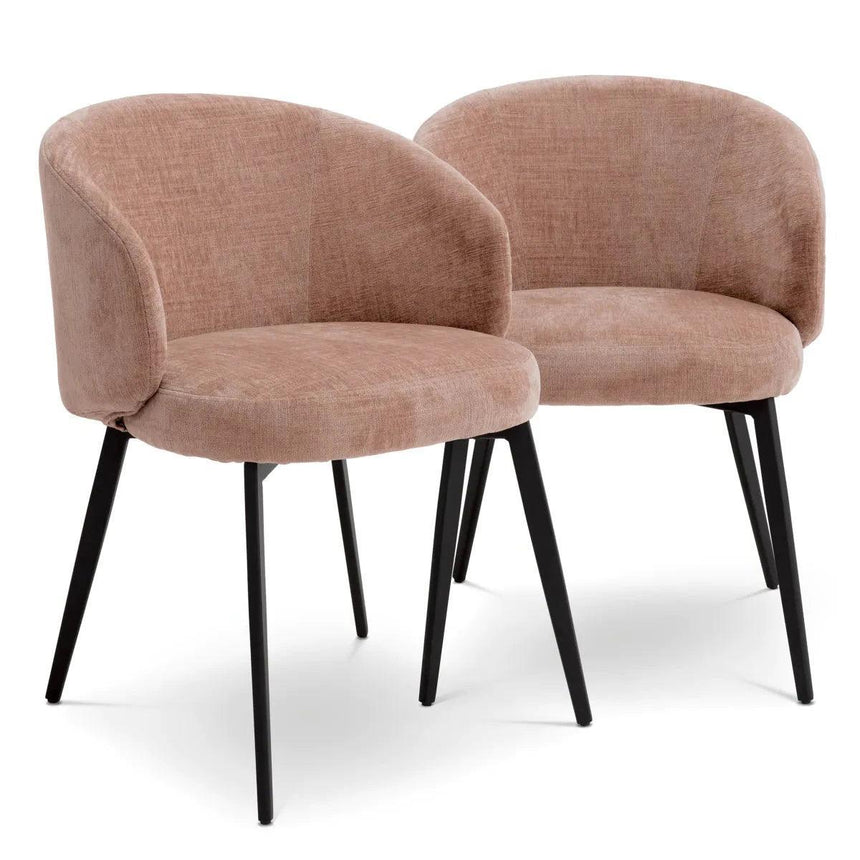 Lloyd karfás szövet szék szettben