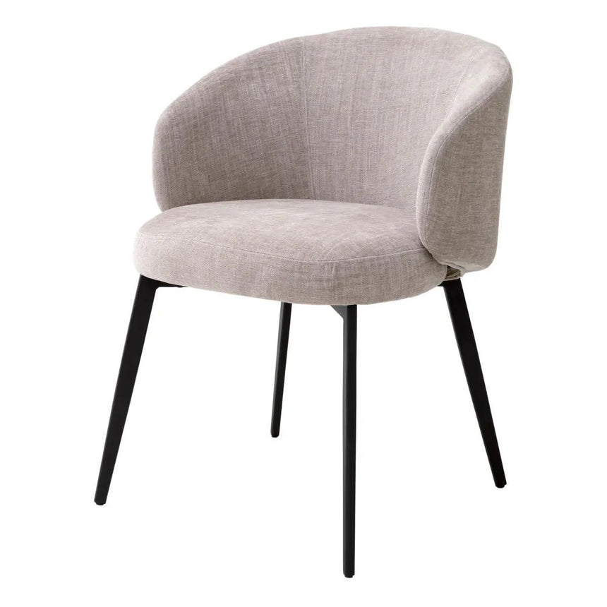 Lloyd karfás szövet szék szettben