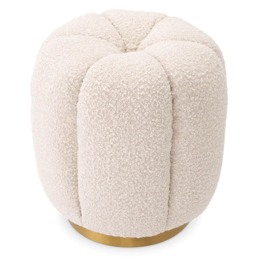 Orchanic curly pouf