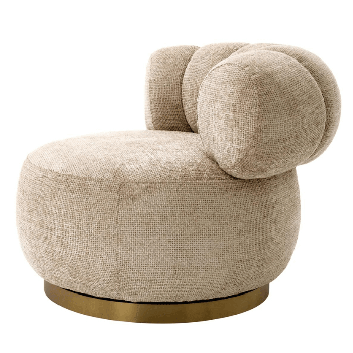 Phedra forgó szövet fotel