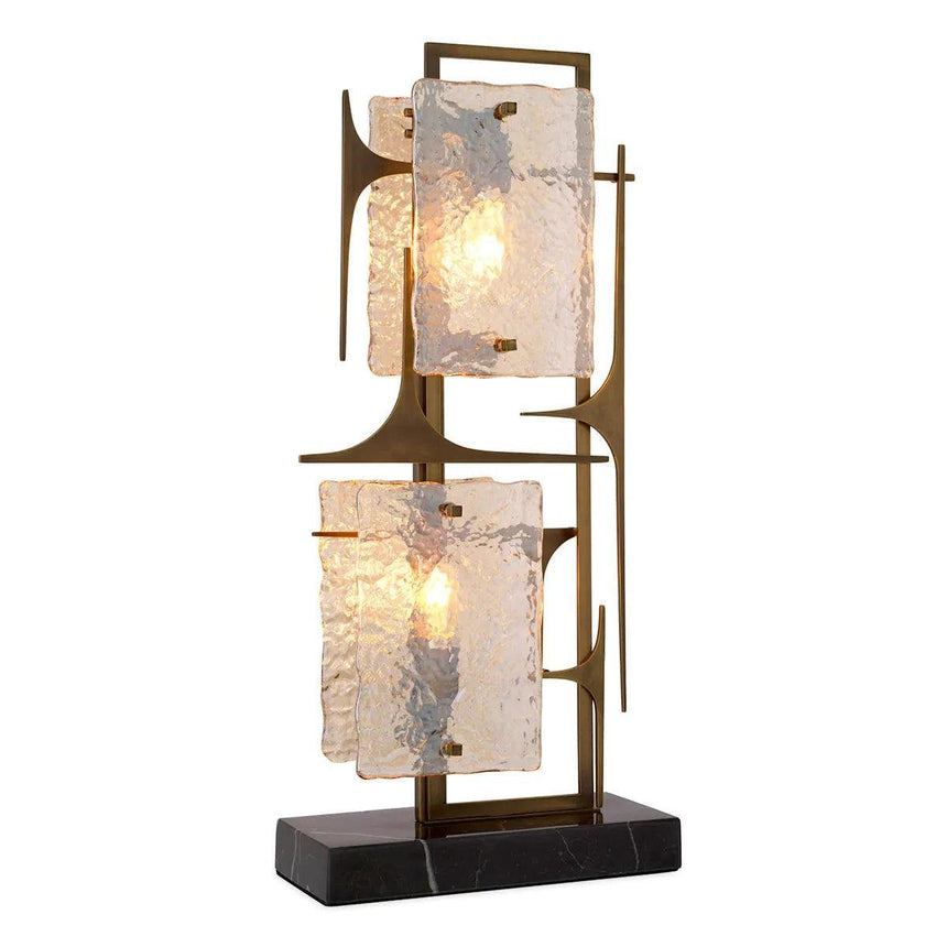 Zeno glass table lamp