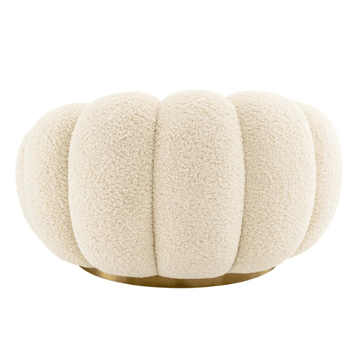 Mello forgó sherpa fotel