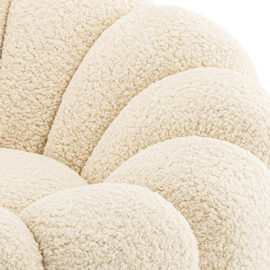 Mello forgó sherpa fotel