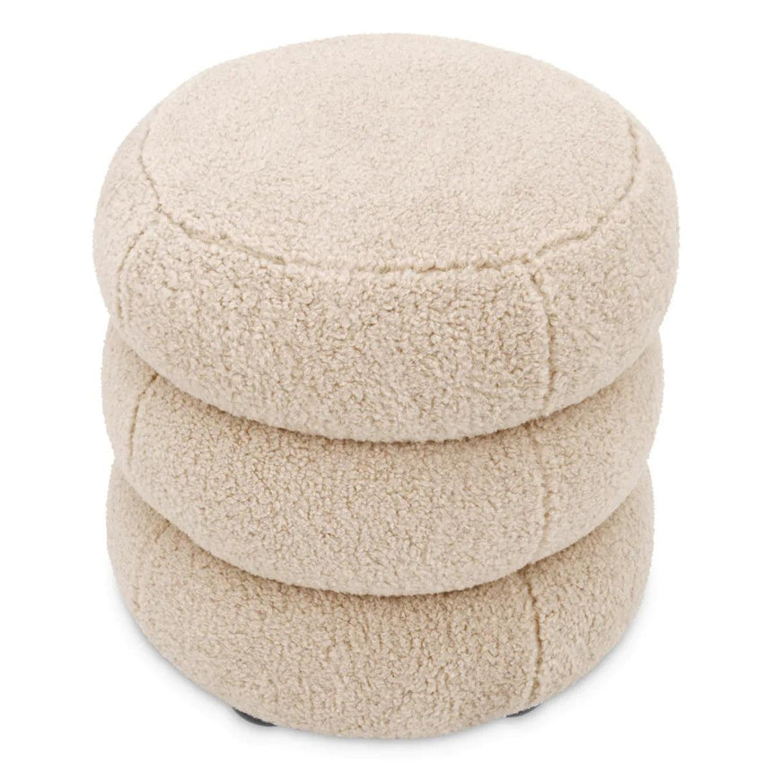 Tulum fabric pouf