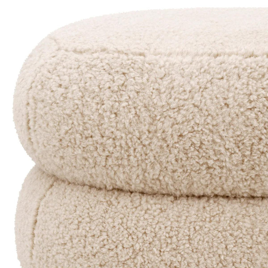 Tulum fabric pouf