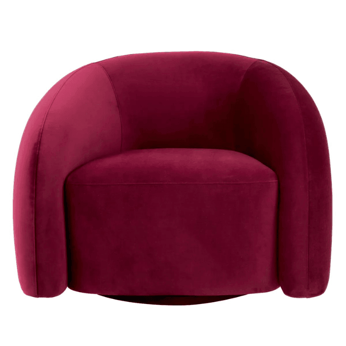 Novelle forgó bársony fotel