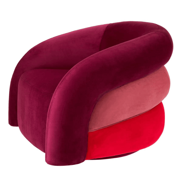 Novelle forgó bársony fotel